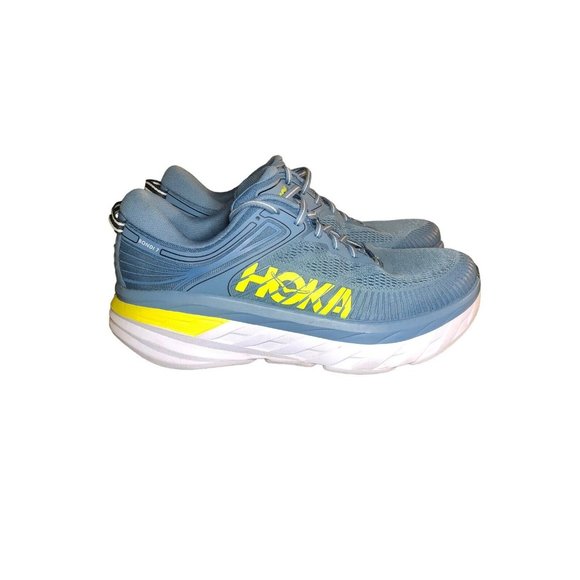 Hoka Men\'s Size 9 One One Bondi 7 Shoes in Provincial Blue main image 6